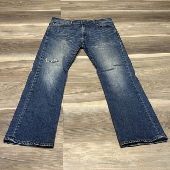 Levi's Blue Denim Jeans size 34 - Picture 2 of 9